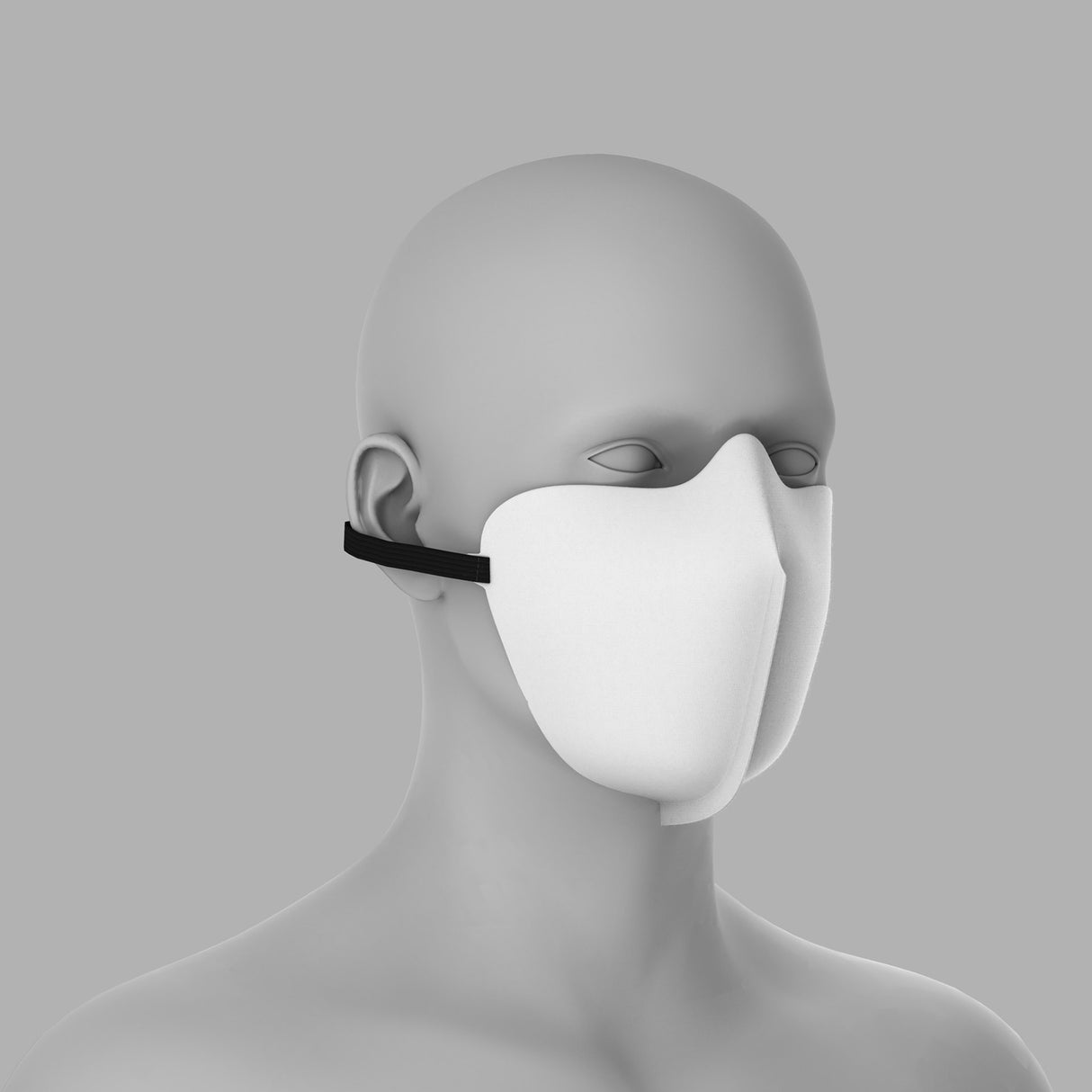 Dépasser le masque buccal lavable (par 10 pièces)