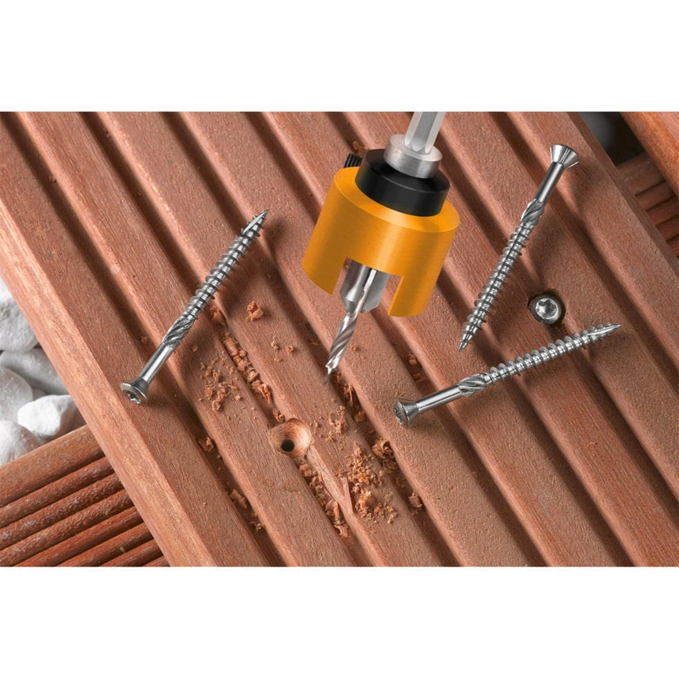 KWB KWB HSS-M2 Foret de bois dur avec arrêt de profondeur réglable et