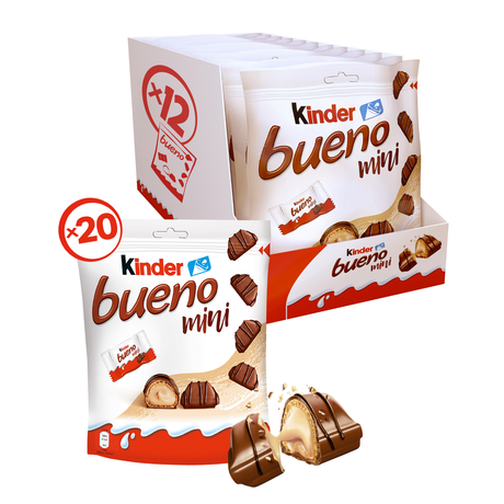 Pochette debout Kinder bueno mini t20 (12x 108gr)