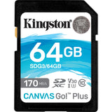 Kingston Canvas Go! Plus sdxc 64 Go