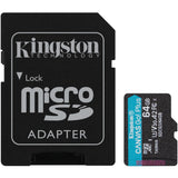 Kingston Canvas Go! Plus microSD 64 Go