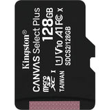 Kingston Canvas Select Plus MicroSD Carte 128 Go