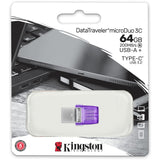 Kingston DataTraveler Microproovo 3c 64 Go