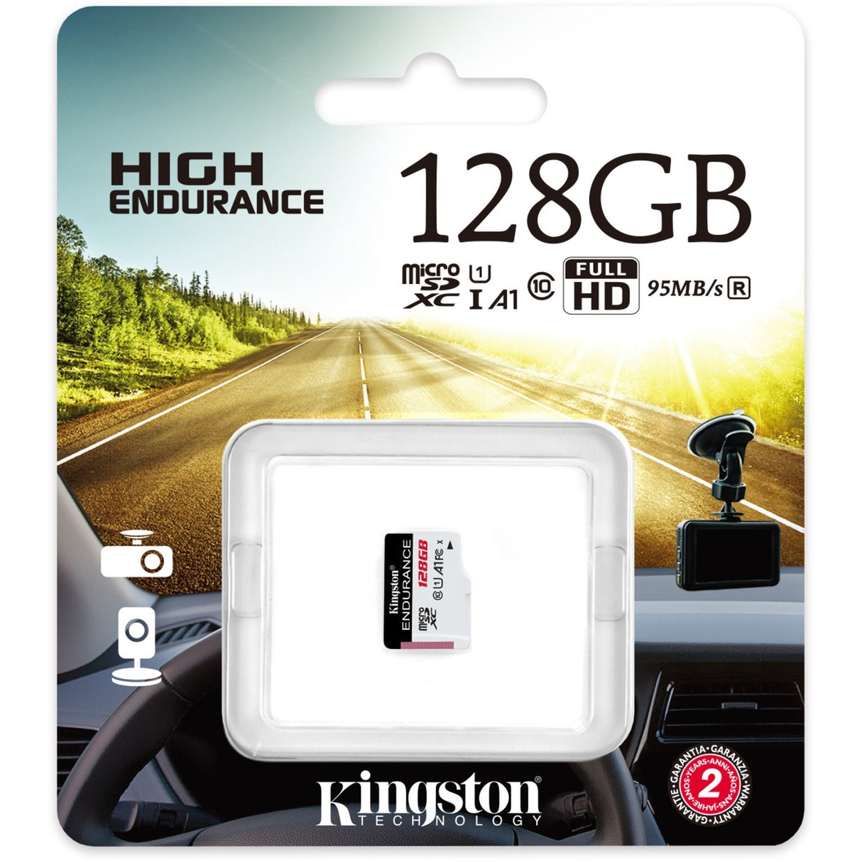 Kingston High Endurance 128 Go Microsdxc