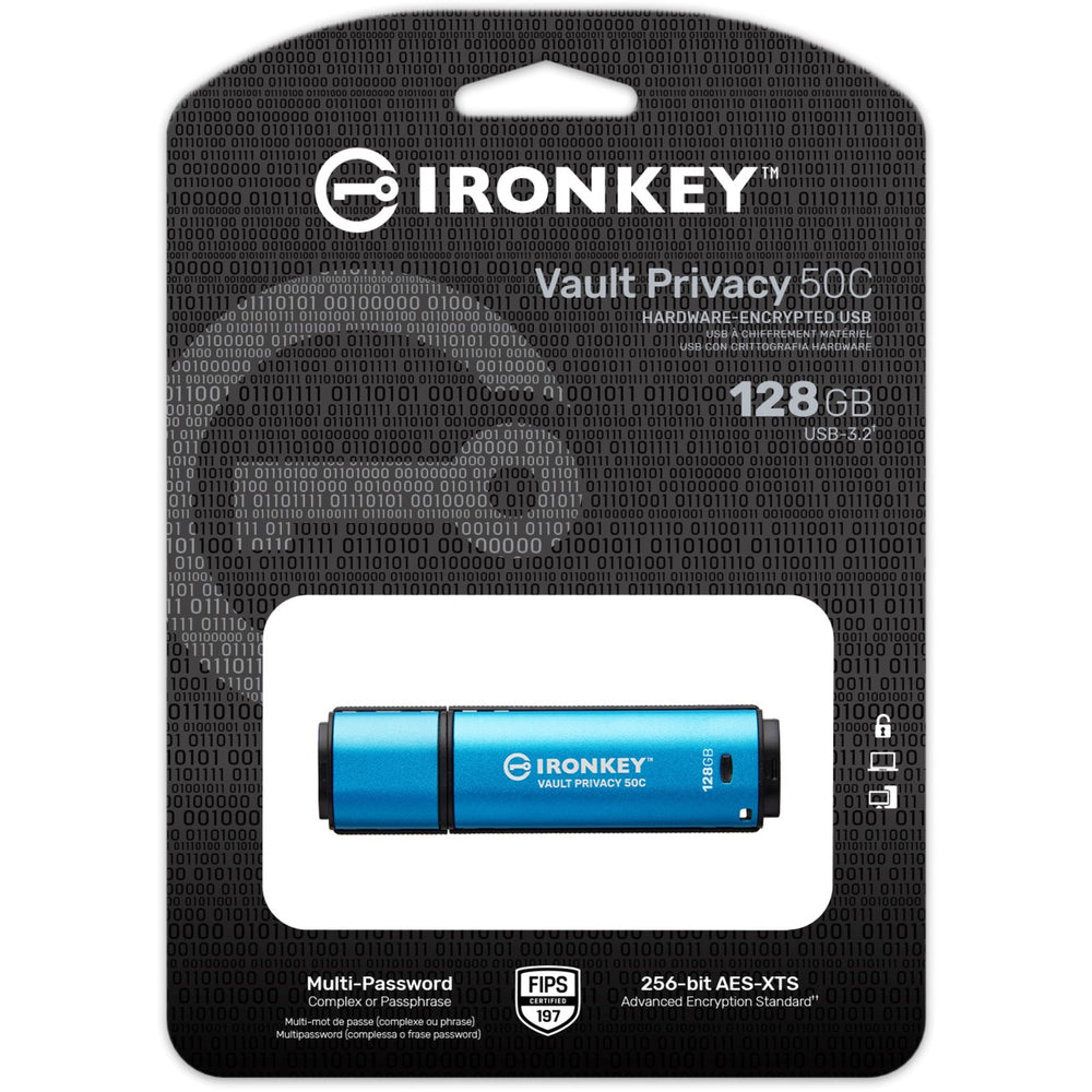 Kingston Ironkey Vault Privacy 50 128 Go