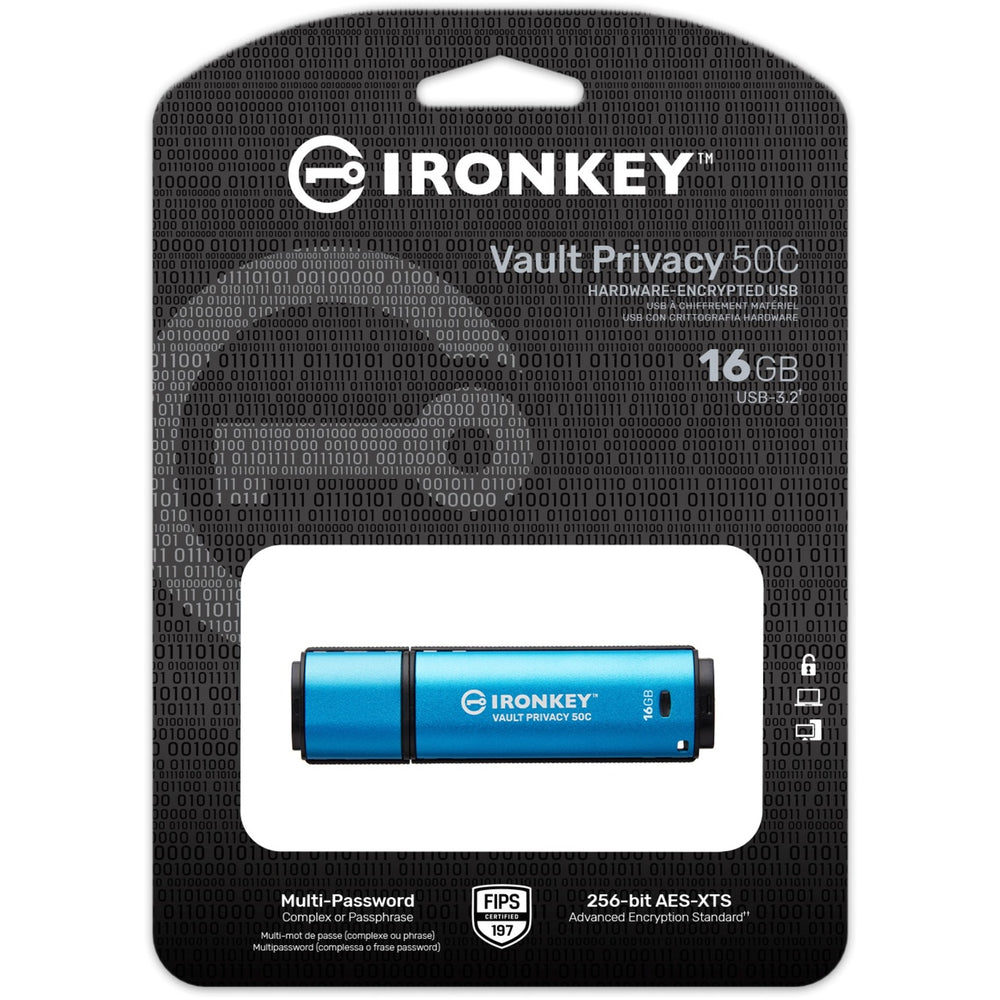 Kingston Ironkey Vault Privacy 50 16 Go