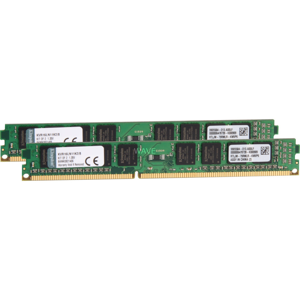 Kingston Valueram Kingston Valueram 8 Go DDR3-1600