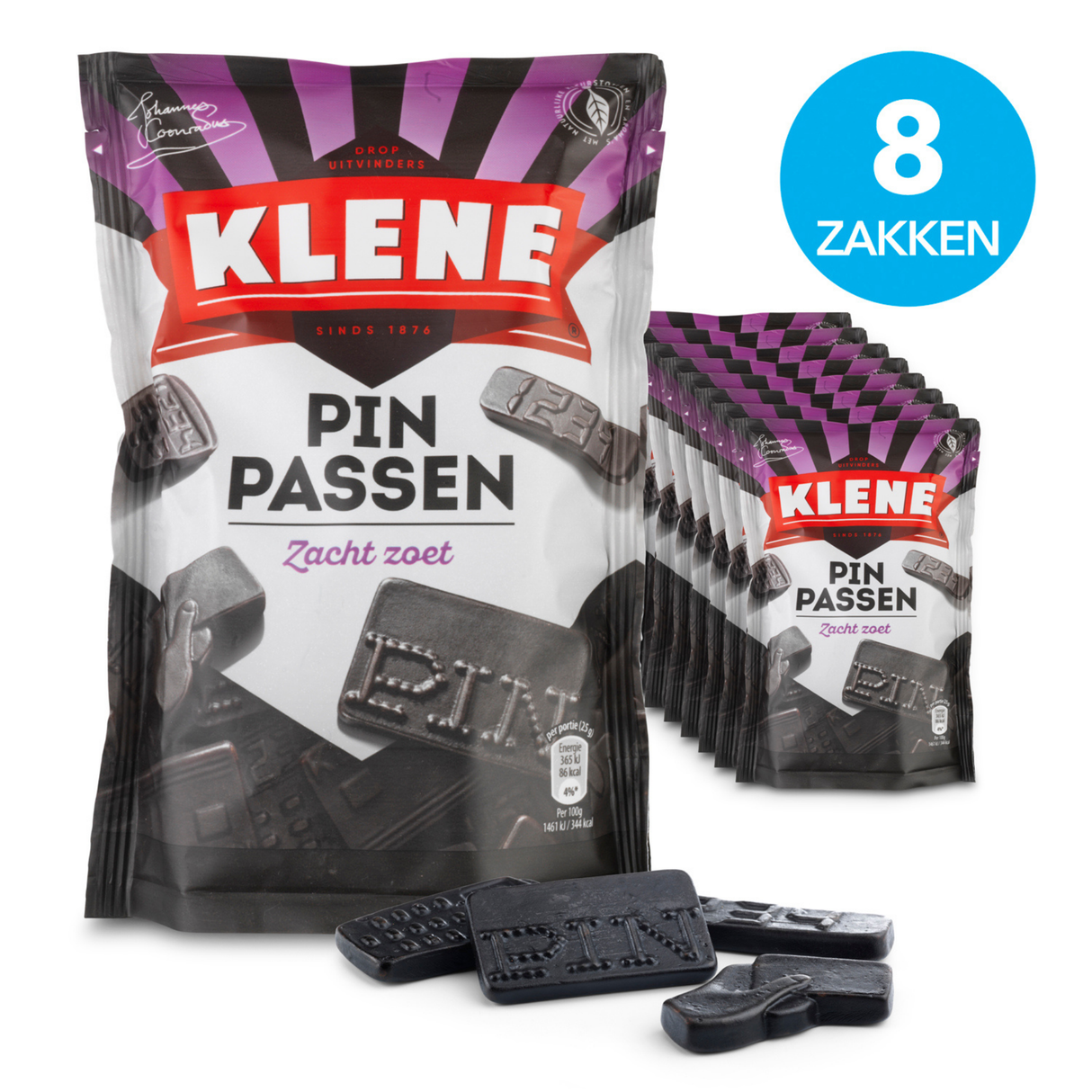Cartes de débit Klene (8x 210gr)