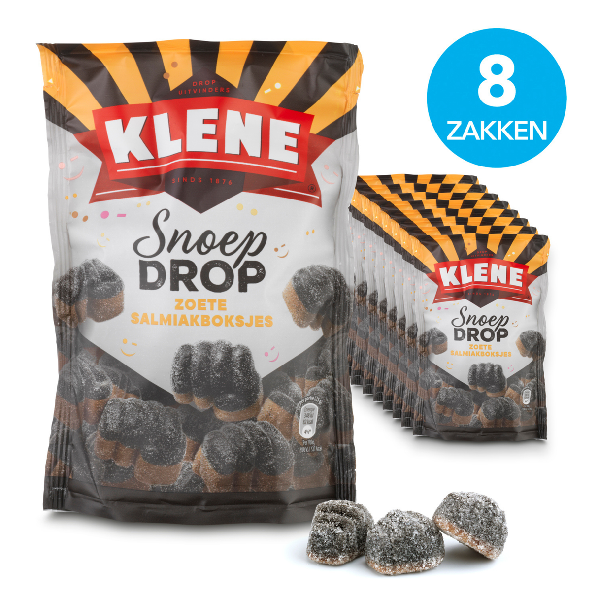 Cubes d'ammoniac de sel Klene (8x 200gr)