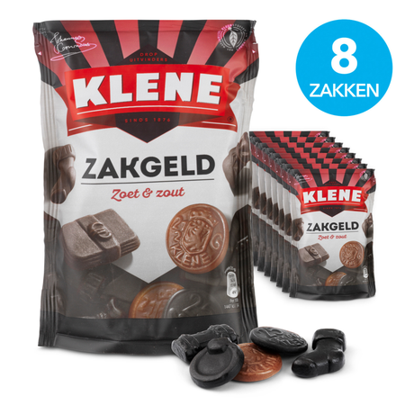 Klene argent de poche sel doux (8x 210gr)