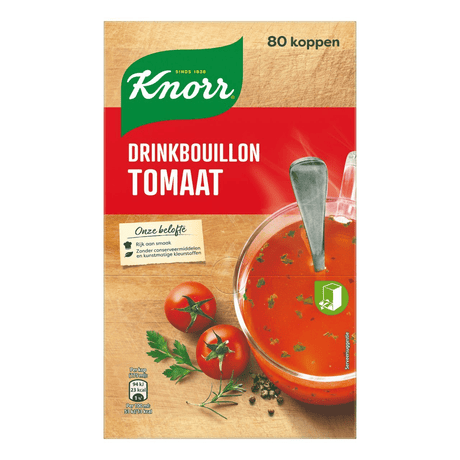 Knorr bouillon à boire tomate (80 pièces)