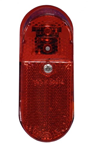 Rear light XB battery LED red