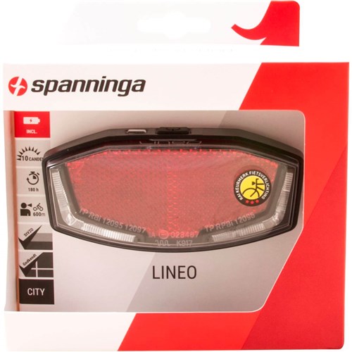 Spanninga arrière LIGHT LINEO XB Batterie 50 80 mm