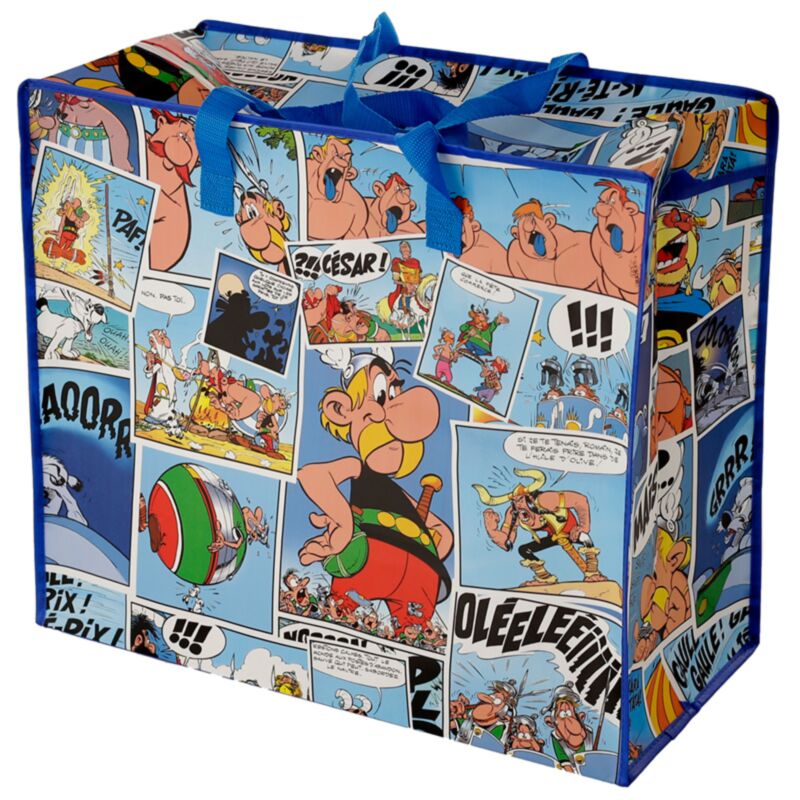 Bande dessinée Astérix - sac de rangement sac à linge avec fermeture éclair