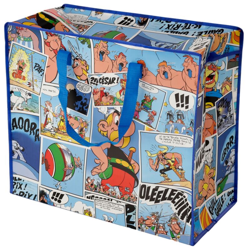 Bande dessinée Astérix - sac de rangement sac à linge avec fermeture éclair