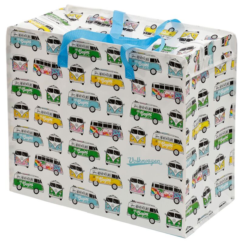Volkswagen van vw t1 surf summer - sac à linge sac de rangement avec fermeture éclair