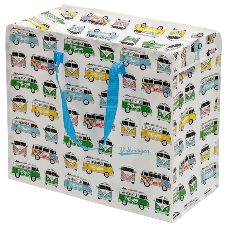 Volkswagen van vw t1 surf summer - sac à linge sac de rangement avec fermeture éclair