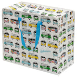 Volkswagen van vw t1 surf summer - sac à linge sac de rangement avec fermeture éclair