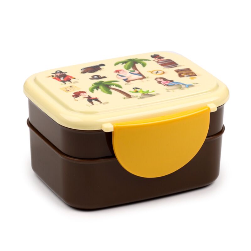 Jolly Rogers Pirate Clip Bento Box Boîte à lunch avec couverts