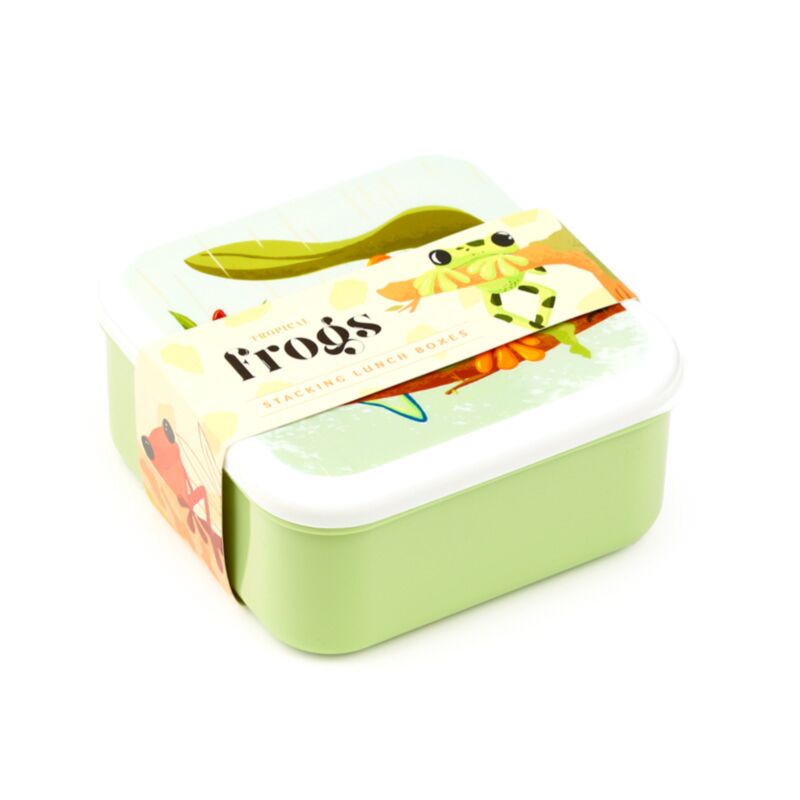 Set 3 lunch box m l xl rainette tropicale
