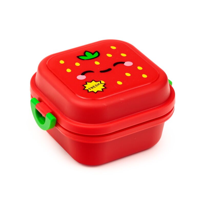 Elidi le gourmand aux fraises mals clip bento box lunch box