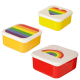 Set 3 lunch box s m l - quelque part arc-en-ciel