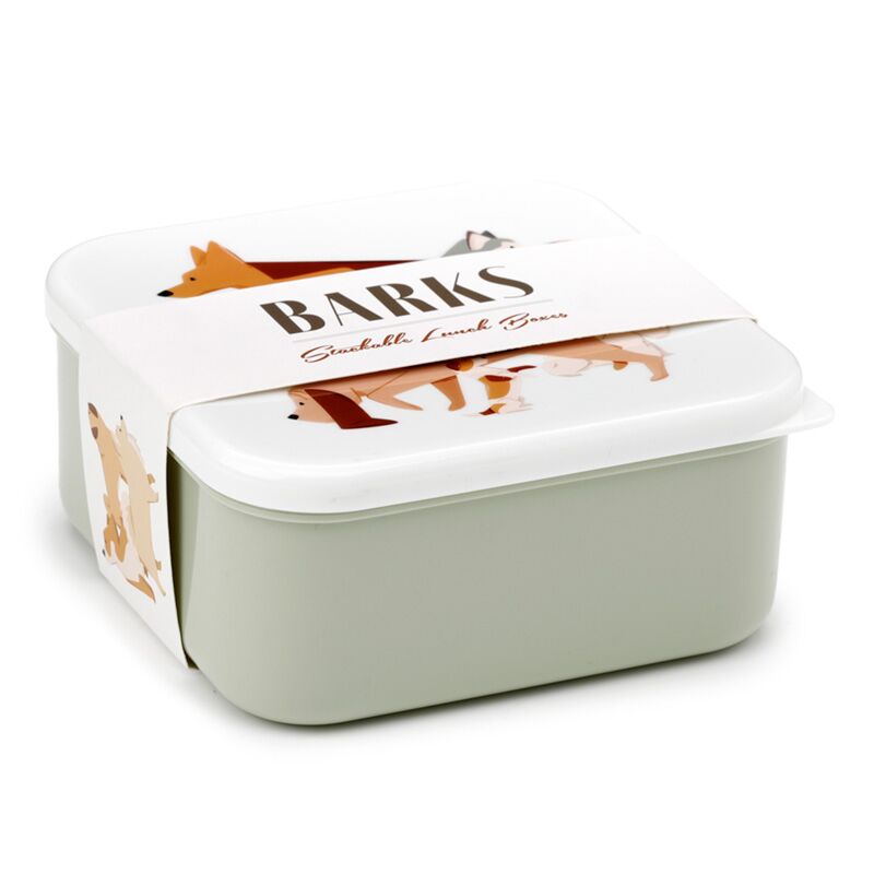 Set 3 lunch box m l xl - chien aboie