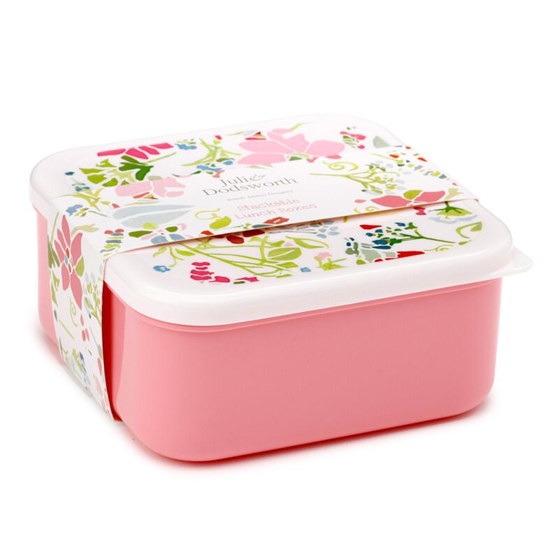 Set 3 lunch box m l xl - julie dodsworth rose botanique