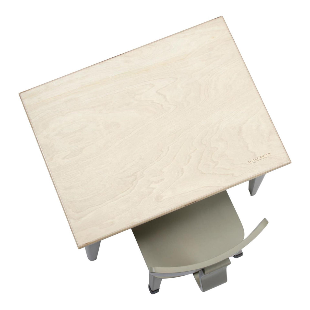 Petite table d'école hollandaise oiive fsc