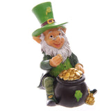 Figurines miniatures de lutin porte-bonheur irlandais 9 - 11 cm