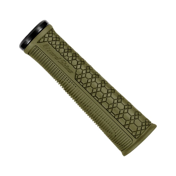 Dégradé de peaux de lézard - simple verrouillage - olive