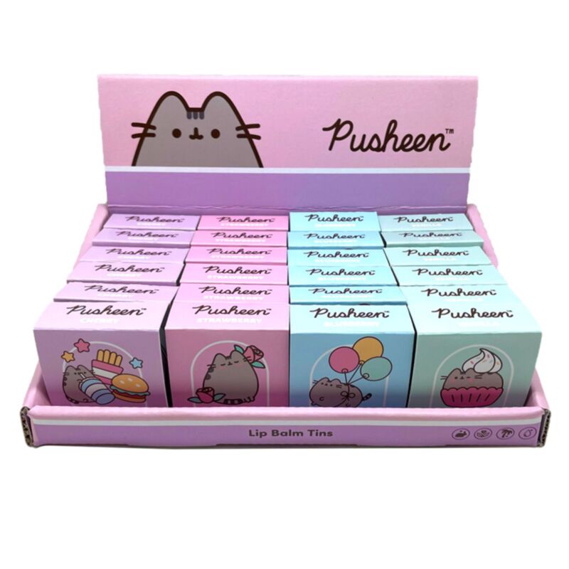 Baume à lèvres Pusheen cat 2024 en boîte