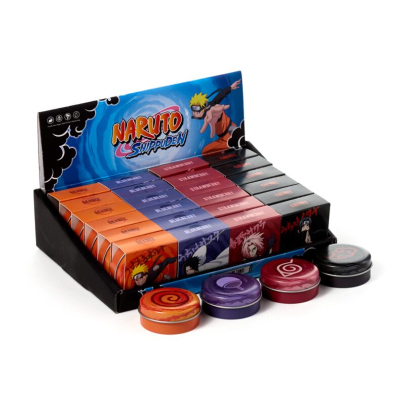 Baume à lèvres Naruto en boîte