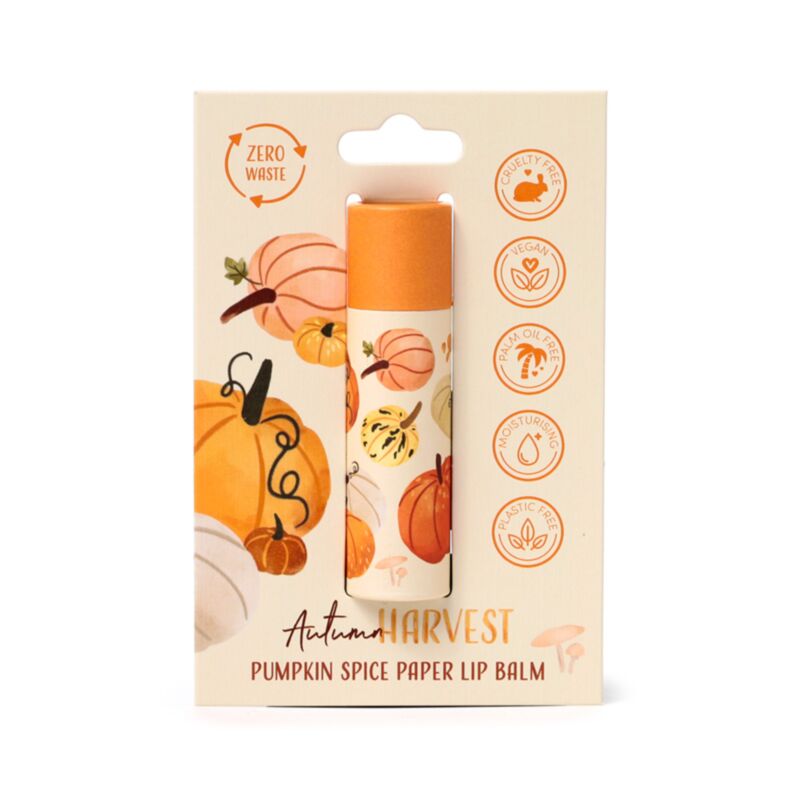 Stick à lèvres en papier récolte d'automne