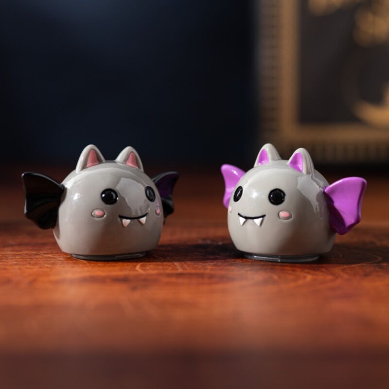 Support effrayant de chauve-souris de baume à lèvres