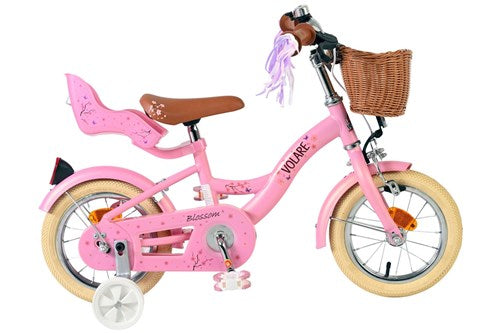 Volare 12 vélo fleur rose 51292