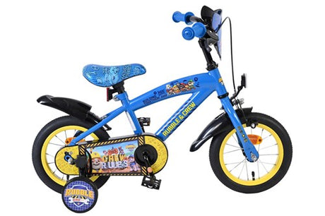 Volare Paw Patrol - Rubber Crew - Vélo pour enfants - Garçons - 12 pouces - Bleu