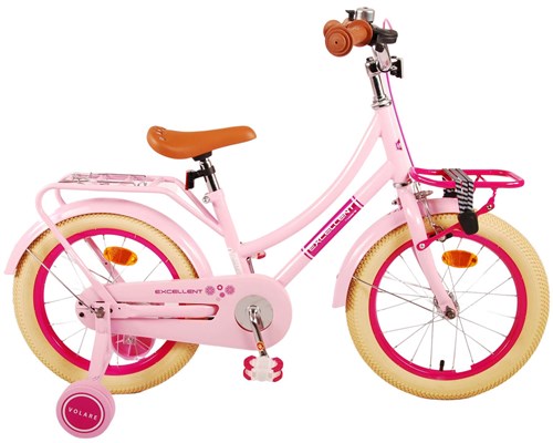 Volare vélo 16 pouces excellent transport mamie rose 51632