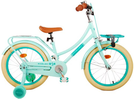 Volare Excellent vélo pour enfants - Girls - 18 pouces - vert - 95% assemblé
