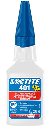 Adhésif instantané Loctite 401 universel 20gr
