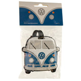 Étiquette de valise en pvc bleu Volkswagen van vw t1