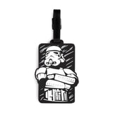 L'étiquette originale de la valise pvc stormtrooper