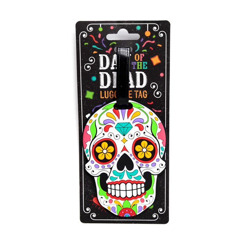 Etiquette valise pvc Dia de los muertos