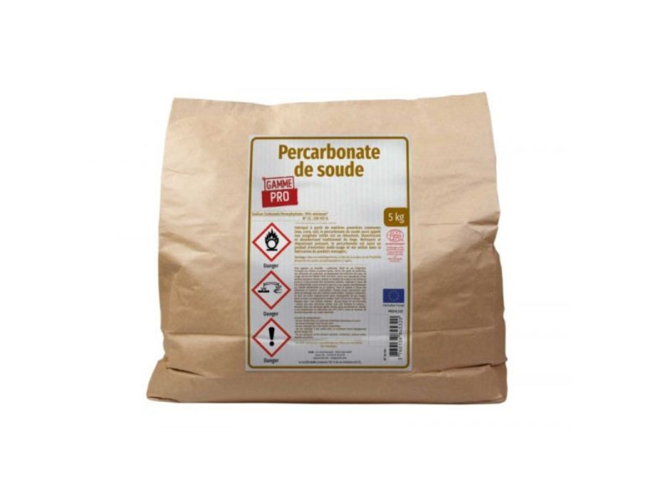 La Droguerie Ecologique Percarbonate de sodium - Perroxyde d'hydrogène solide - 5 kg