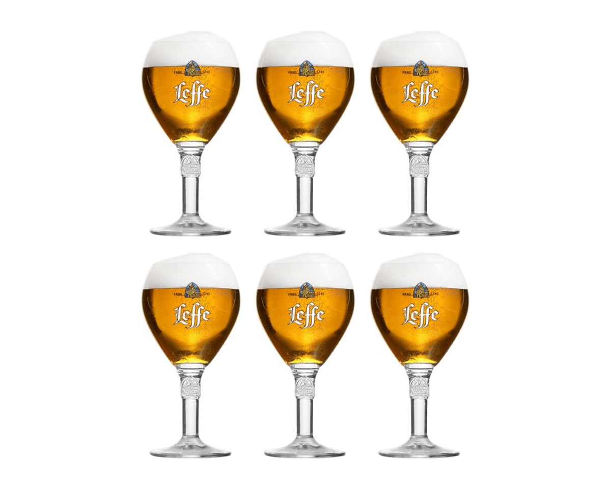 Pot en verre Leffe (6x 33cl)