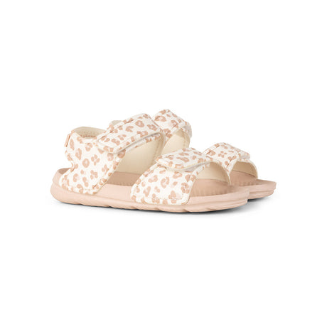 Léopard | sandales beiges - taille 19-29