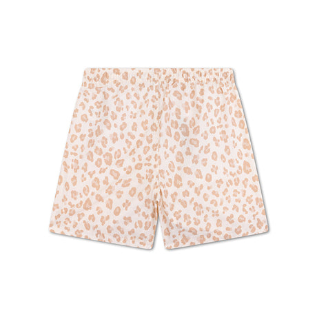 Léopard | short de bain anti-UV fille beige