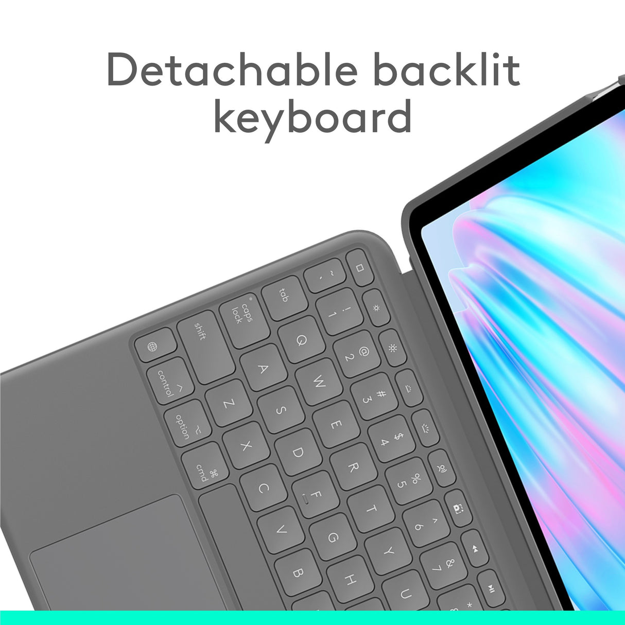 Logitech combo touch iPad air 11 (m2), iPad air (4e et 5e
