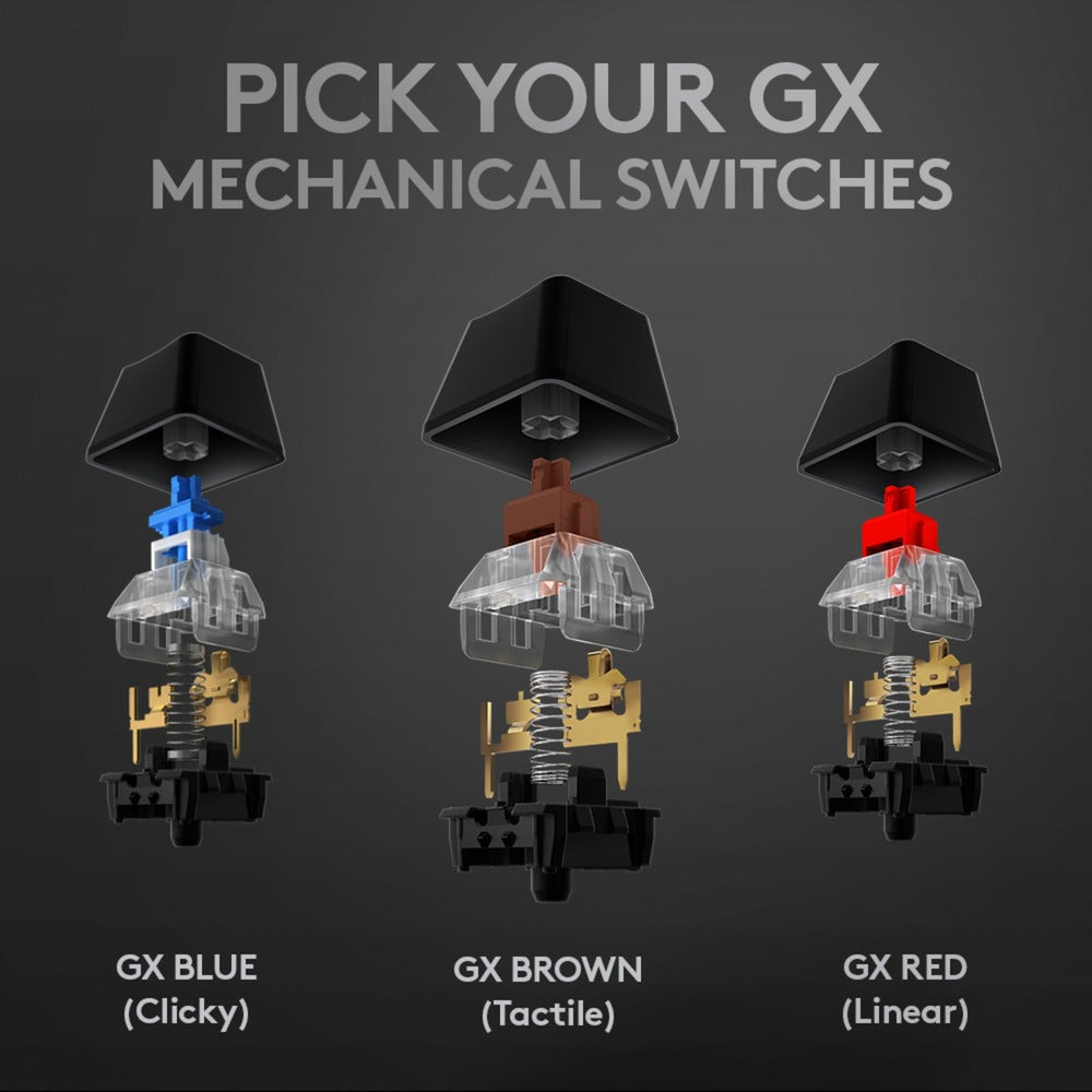 Logitech G513 Carbon Lightsync RVB Keyboa de jeu mécanique