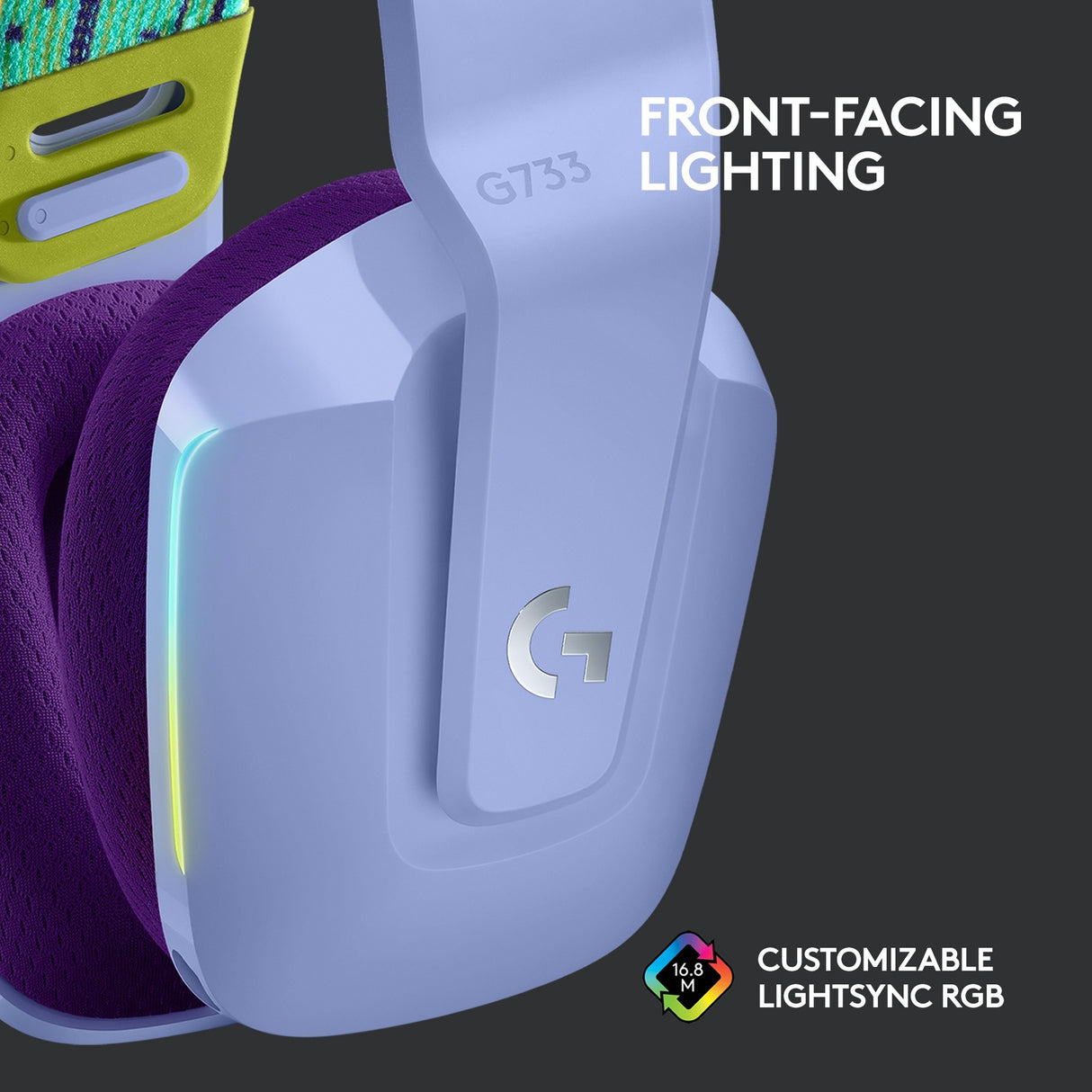 Logitech Logitech G733 LightSpeed ​​Wireless RGB Gaming Headset